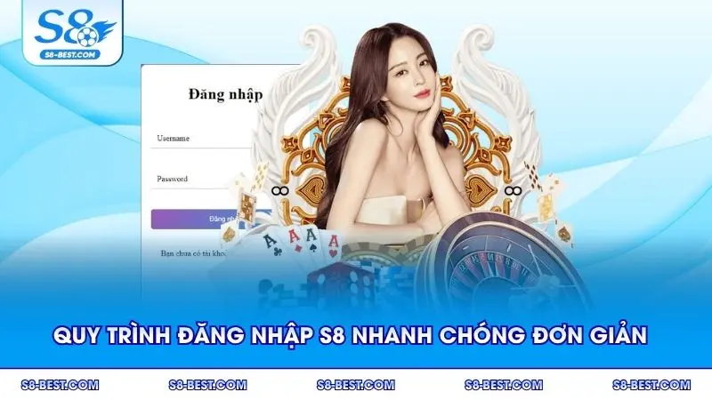 Quy trình đăng nhập S8 nhanh chóng đơn giản